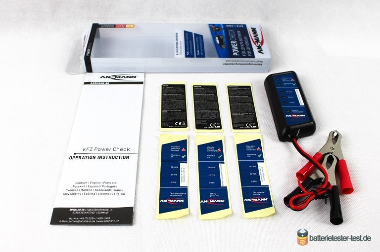 ANSMANN Power Check Kfz-Batterietester*